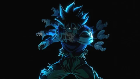 Anime Goku Ultra Instinct Windows Live Wallpaper - Free Live Wallpaper