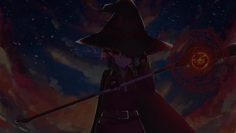 4k konosuba megumin 60fps live wallpaper - Free Live Wallpaper