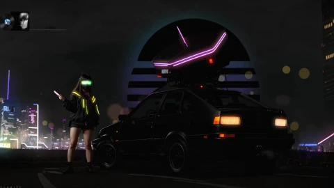 Neon Nights Cyberpunk Live Wallpaper - Free Live Wallpaper