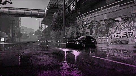 BMW M3 E46 NFS Car - Free Live Wallpaper