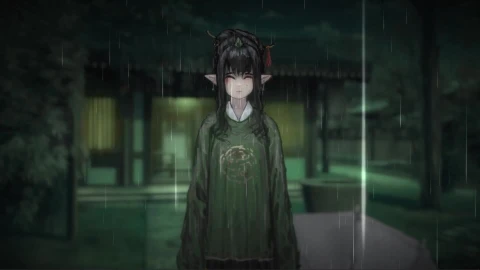 Elf Under The Rain Live Wallpaper - Free Live Wallpaper