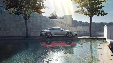 Car Porsche 992 Vs 911 Live Wallpaper - Free Live Wallpaper