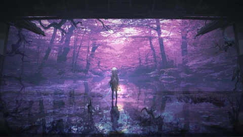 Anime Lonely Girl Video Live Wallpaper - Free Live Wallpaper