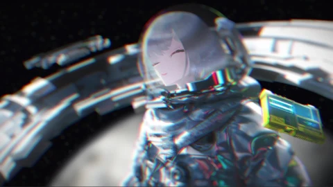 Lucy Space Cyberpunk Edgerunners - Free Live Wallpaper