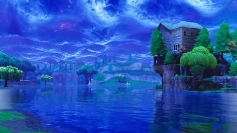 ✨Fortnite Stormy Sky 4K Live Wallpaper - Free Live Wallpaper