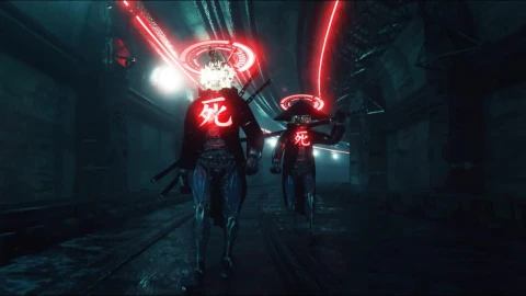 Cyberpunk Samurais 1728x766 Live Wallpaper - Free Live Wallpaper