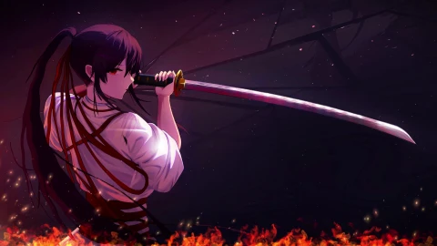 Sagiri Hells Paradise 4K Live Wallpaper - Free Live Wallpaper