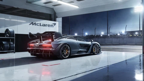 McLaren Car Fog 4K Live Wallpaper - Free Live Wallpaper