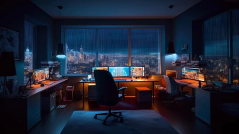 Home Office 4K Live Wallpaper - Free Live Wallpaper