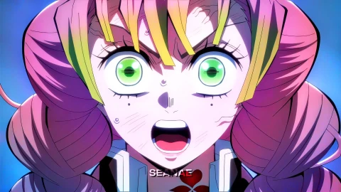 Mitsuri Kanroji (Demon Slayer) Live Wallpaper - Free Live Wallpaper