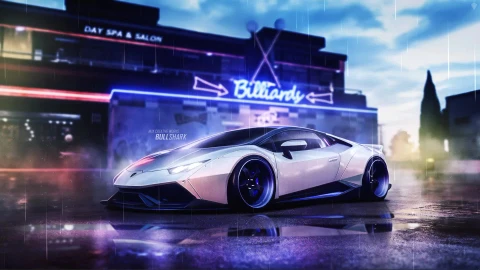 Lamborghini Huracan Car Live Wallpaper - Free Live Wallpaper