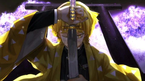 Zenitsu Agatsuma Demon Slayer Live Wallpaper - Free Live Wallpaper