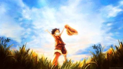 Luffy Kid Happy One Piece Live Wallpapr - Free Live Wallpaper