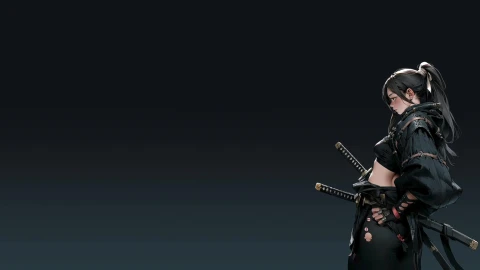 4K Girl Samurai Live Wallpaper - Free Live Wallpaper