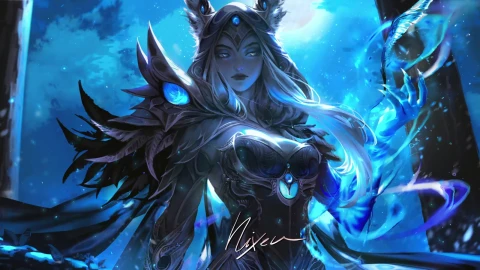 Xayah Moonlit 2560X1440 Live Wallpaper - Free Live Wallpaper