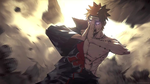 Pain Nagato Chibaku Tensei Jutsu Live Wallpaper 4K - Free Live Wallpaper
