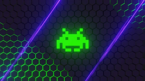 Green Zocker Animated Background - Free Live Wallpaper