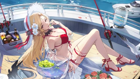 Sunbathing And Sea 4K Live Wallpaper - Free Live Wallpaper