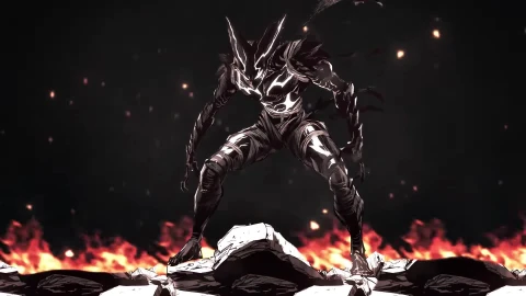 Garou One Punch Man 1920x1080 Live Wallpaper - Free Live Wallpaper