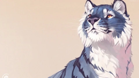 Calm Tiger - Free Live Wallpaper