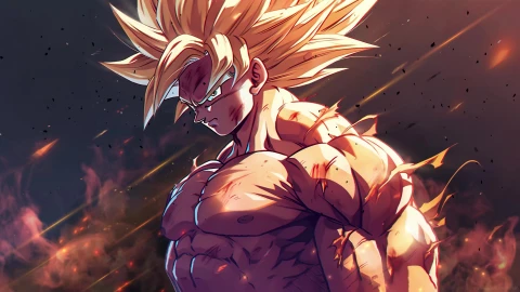 Angry Goku 4K Live Wallpaper - Free Live Wallpaper