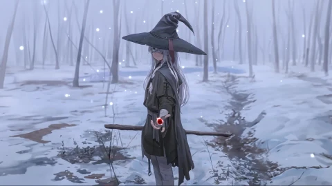 Winter Witch Live Wallpaper - Free Live Wallpaper
