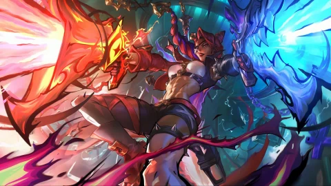Soul Fighter Samira Animated Wallpaper - Free Live Wallpaper