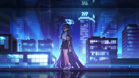 Arisu Pixel Live Wallpaper - Free Live Wallpaper