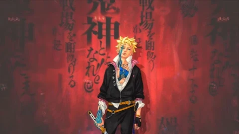 Uzumaki Boruto Karma Seal Red Aesthetic Live Wallpaper - Free Live Wallpaper