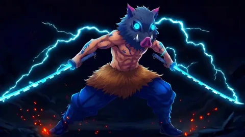Inosuke Hashibira Demon Slayer Live Wallpaper - Free Live Wallpaper