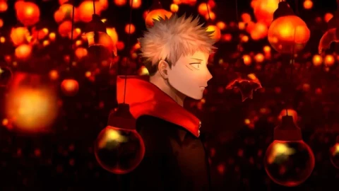 Yuji Itadori Red Lights Jujutsu Kaisen Live Wallpaper - Free Live Wallpaper