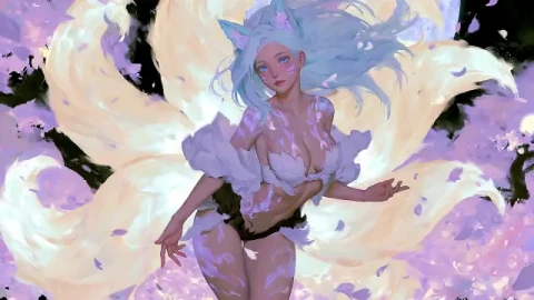 Spring Kitsune Live Wallpaper - Free Live Wallpaper